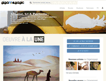 Tablet Screenshot of gigamegagic.org
